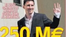 Messi kevesli 16 milliós gázsiját, évi 25 milliót kér a Barcelonától