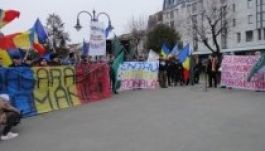 Románia és Moldova egyesüléséért tüntetett az Új Jobboldal