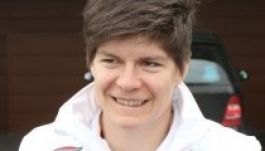 Miklós Edit hetedik szuper-óriásműlesiklásban az osztrák bajnokságon