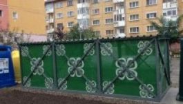Kulcsos szeméttárolókat helyeznek el Sepsiszentgyörgyön