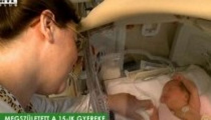 Tizenöt gyereket szült császárral egy magyar pedagógus