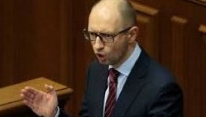 Jacenyuk: Ukrajna szembeszáll az orosz agresszióval