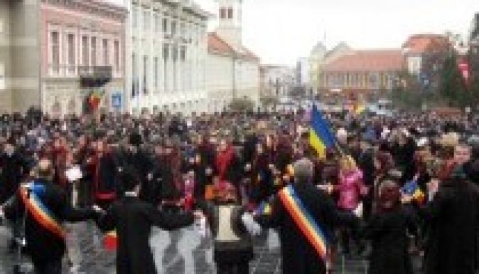 A román nemzeti ünnepen tüntetne az autonómiáért az MPP