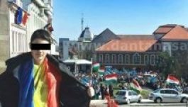 Kihallgatták a trikolórral pózoló román fiú fenyegetőit