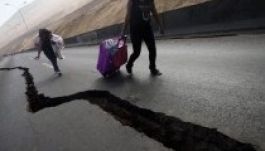 Megnyílt a föld Chilében a földrengés miatt