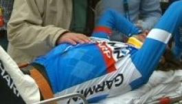 Idős nőt „tarolt le” a kerékpáros, mindketten életveszélyben (VIDEÓ)