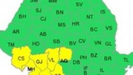 Csütörtök estig eső, havazás és erős szél tombol, különösen dél-nyugaton