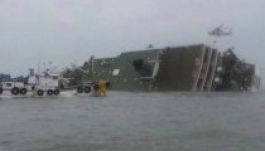 Bejutottak a Dél-Koreában elsüllyedt hajó kávézójába