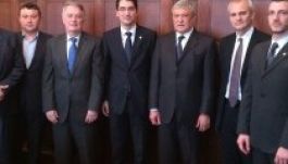 Budapestre vezetett Răzvan Burleanu FRF-elnök első útja