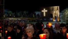 A mai világ keresztútjáról szólt a Ferenc pápa