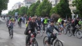 Kerékpáros felvonulást tartottak Nagyváradon is