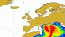 Az űrből is látszott az Európára szálló afrikai porfelhő (FOTÓK)