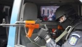 Csendőri erődemonstráció Kolozsvár belvárosában (GALÉRIA)