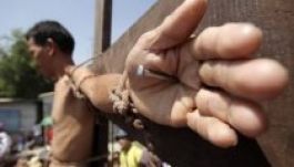 Keresztre feszítettek két embert Szíriában