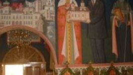 Felkerült a templom falára Bârlad polgármestere