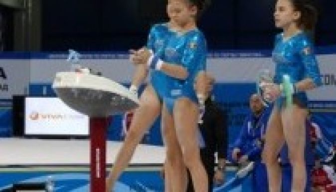 Európa-bajnokok a román tornászlányok