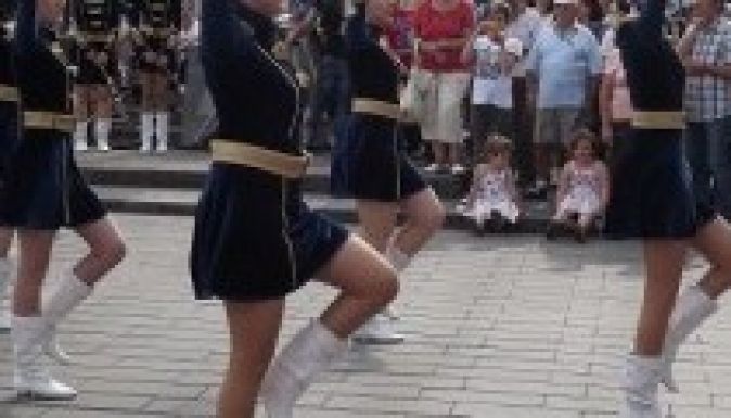 Pécsi mazsorettcsoport tarolt Kolozsváron (GALÉRIA)