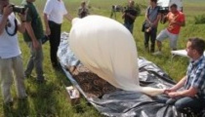 Elindították Székelyföldről a sztratoszféraszondát