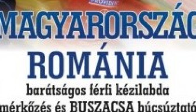 A magyar-román kézilabda-mérkőzésen telt házra számítanak