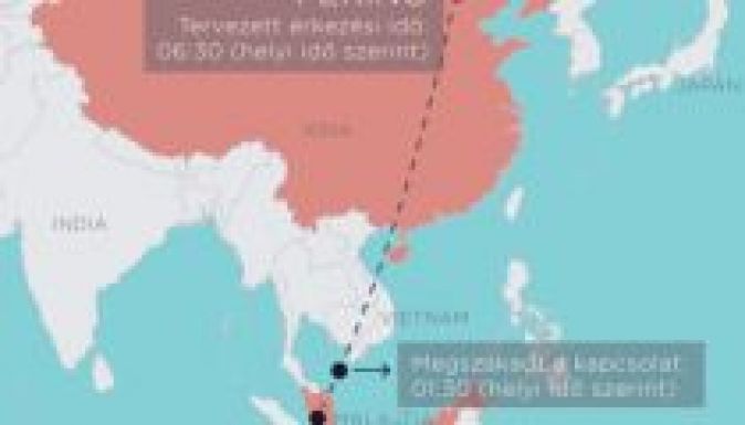 Rossz nyomokat követtek a maláj gépet keresők