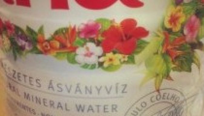 Inspirációs ásványvíz kapható limitált kiszerelésben