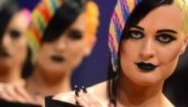 Őrült frizurákkal jelentkeztek a Fodrász-világbajnokságon