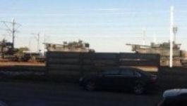 Riadalmat okozott a Bánságban egy tankokat szállító vonat