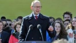 Az ukrán kormányfő csúfot űzött a békülékeny Vlagyimir Putyinból