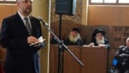 A holokauszt áldozataira emlékeztek Gyergyószentmiklóson (GALÉRIA)