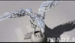 Rekordméretű sasszobor vigyáz majd a Fradi új stadionjára