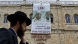 Ferenc pápa látogatására készülnek a Szentföldön