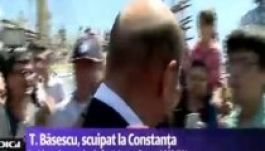 Leköpték Konstancán Traian Băsescu államfőt (VIDEÓ)
