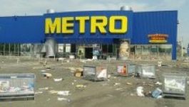 Fosztogatják az üzleteket Kelet-Ukrajnában