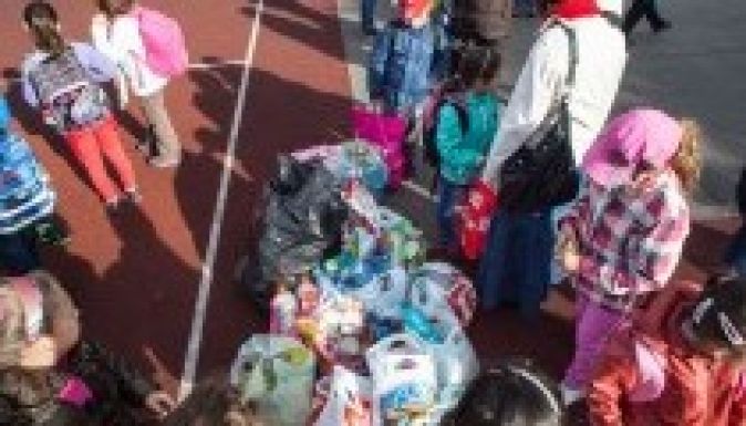 Jutalmazták a hulladékgyűjtésben élen járó szentgyörgyi iskolákat