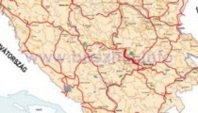 A külügy figyelmeztet: járhatatlanok az utak Bosznia-Hercegovinában