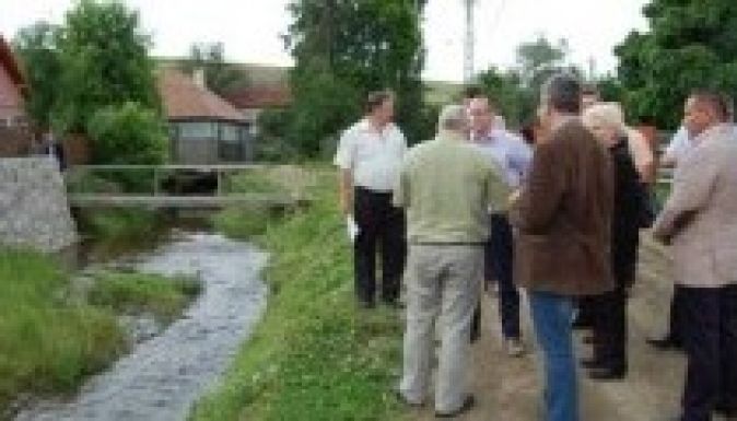 Árvízvédelmi szemlét tartottak Székelyföldön