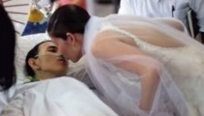 Szívszaggató videó: az esküvő után tíz órával meghalt a férj