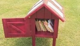 Könyves házikók a marosvásárhelyi Víkend-telepen