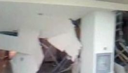 Leszakadt a mennyezet egy bukaresti hipermarketben