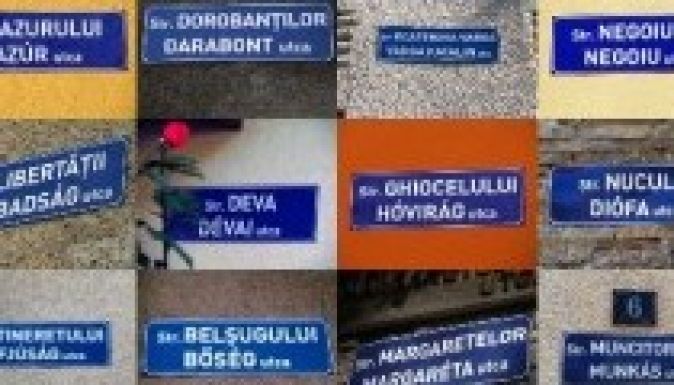 Folytatja kétnyelvű utcanévtábla-akcióját az azonos nevű csoport