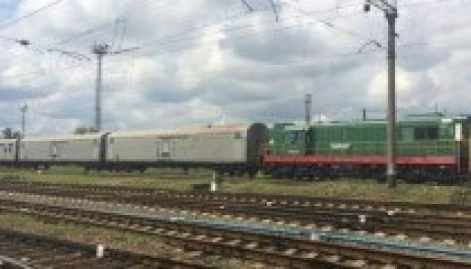 Megérkezett az ukrán hűtővonat több mint 280 holttesttel