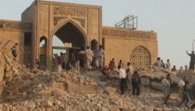 Felrobbantották Jónás próféta mecsetét