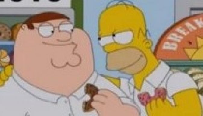 Egy rész erejéig egyesül a Family Guy és a Simpsons (VIDEÓ)