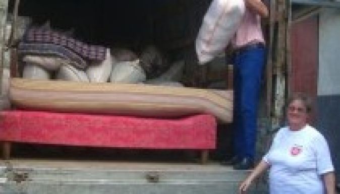 Marosvásárhelyi segély a bajbajutott árvízkárosultaknak