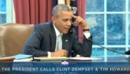 Obama érdekes tanácsot adott a félig magyar Tim Howardnak (VIDEÓ)