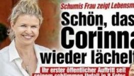 „Corinna újra mosolyog!” – biztatja Schumi rajongóit a Bild