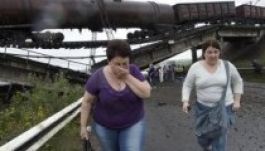 Már utakat és hidakat robbantanak Kelet-Ukrajnában