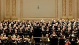 Bonchidán ad koncertet a New York Choral Society