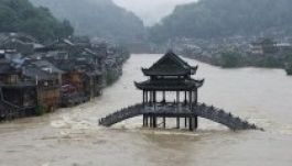 Özönvíz az ősi kínai városban