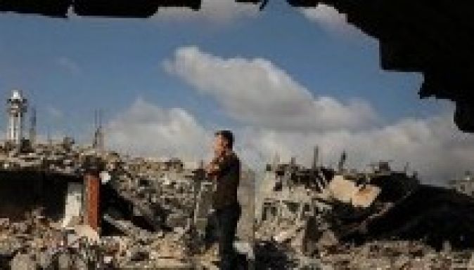 Feltétel nélküli tűzszünet kezdődött Gázában